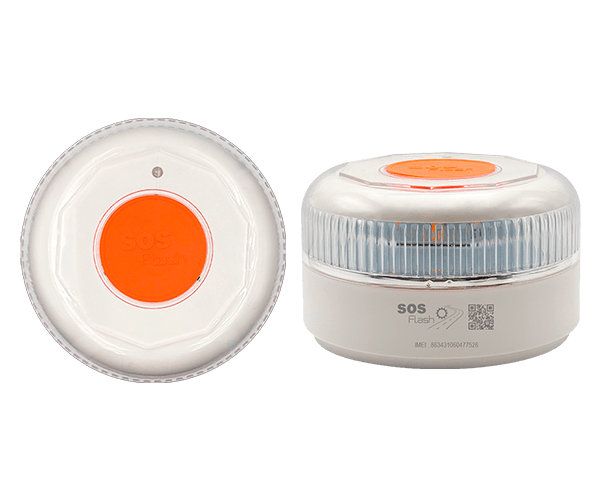 Pack de 2 balizas de emergencia conectadas (V16) INNOVA SOS Flash EVO