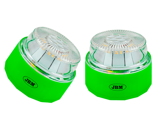 Pack de 2 balizas de emergencia conectadas (V16) JBM