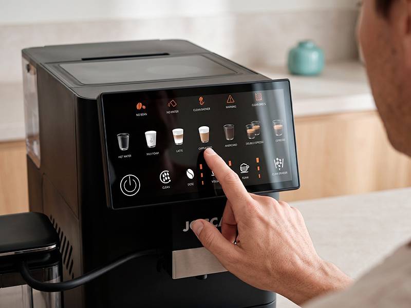 Cafetera Jocca espresso superautomática Easy Touch Café recién molido con 15 niveles de molienda