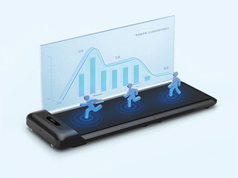 Cinta de andar Kingsmith WalkingPad C2 - Control claro y sencillo Cinta de andar Kingsmith WalkingPad C2 Control claro y sencillo