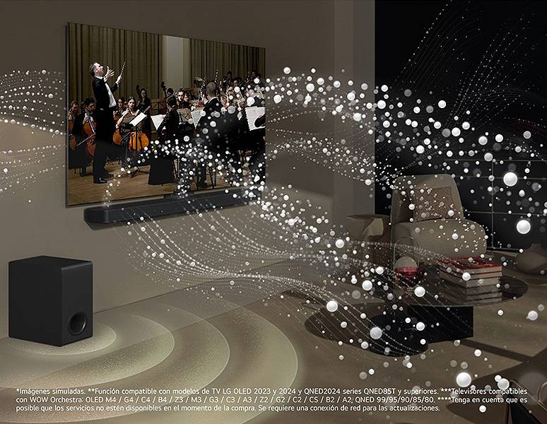 Barra de sonido LG S70TY - WOW Orchestra Barra de sonido LG S70TY WOW Orchestra