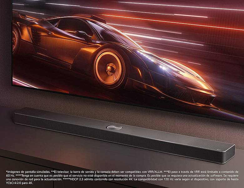 Barra de sonido LG S70TY - Perfecta para los más gamers Barra de sonido LG S70TY Perfecta para los más gamers