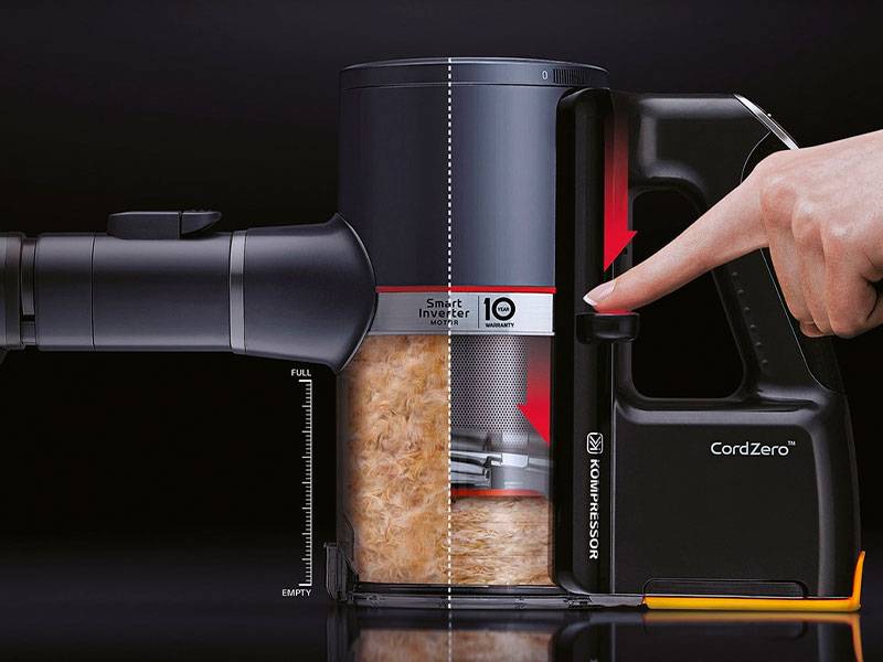 Aspiradora LG A9K-LITE1C Kompressor - Comprime polvo, suciedad y pelos Aspiradora LG A9K-LITE1C Kompressor Comprime polvo, suciedad y pelos