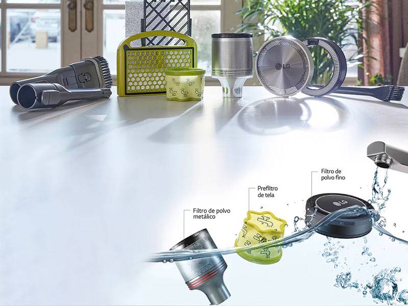 Aspiradora LG A9K-LITE1C Kompressor - Fácil de limpiar Aspiradora LG A9K-LITE1C Kompressor Fácil de limpiar