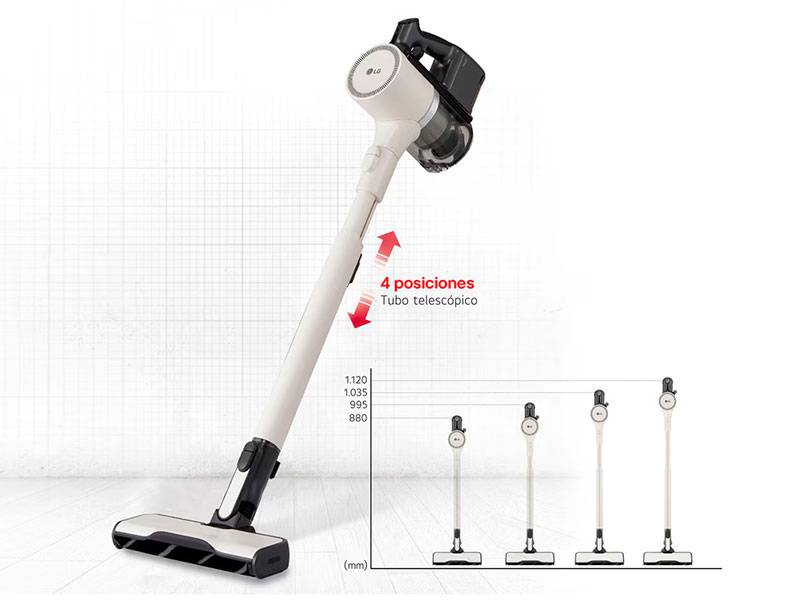 Aspiradora LG A9K-LITE1C Kompressor - Se adapta a tu altura Aspiradora LG A9K-LITE1C Kompressor Se adapta a tu altura