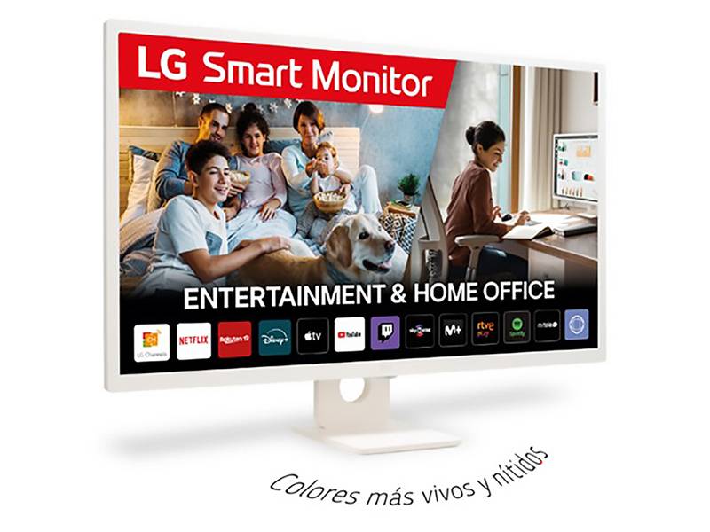 Monitor de gaming LG 32SR50F-W 32'' - Colores siempre constantes desde cualquier ángulo Monitor de gaming LG 32SR50F-W 32'' Colores siempre constantes desde cualquier ángulo