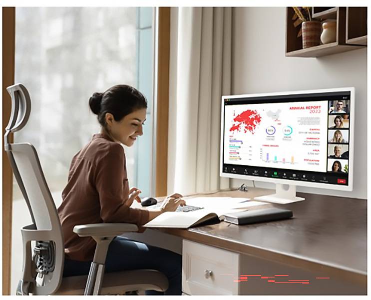 Monitor de gaming LG 32SR50F-W 32'' El bienestar visual es importante