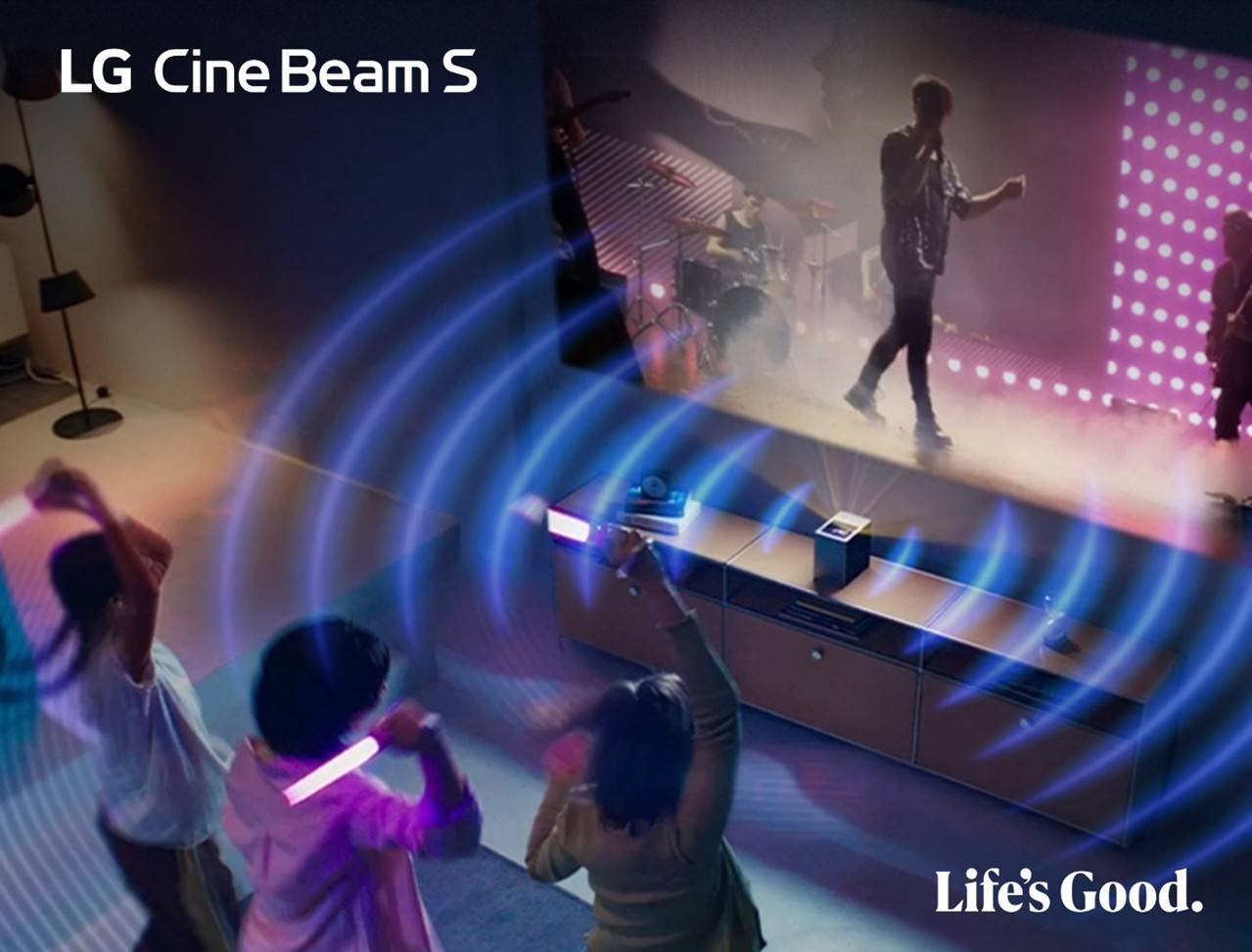 Proyector LG CineBeam S PU615U - Sonido 3D envolvente para una experiencia inmersiva Proyector LG CineBeam S PU615U Sonido 3D envolvente para una experiencia inmersiva