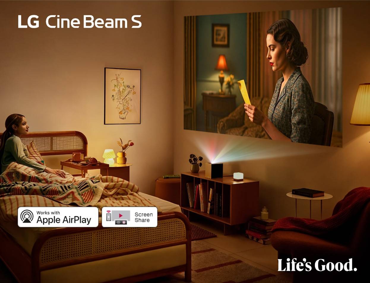 Proyector LG CineBeam S PU615U - Comparte desde múltiples sistemas operativos Proyector LG CineBeam S PU615U Comparte desde múltiples sistemas operativos
