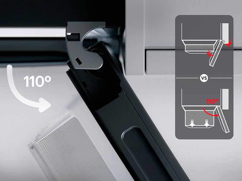 Frigorífico LG GBBSJ2CCPY Únicos con apertura 110º y puerta reversible