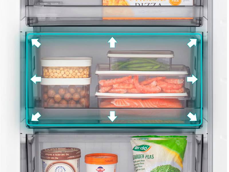 Frigorífico LG GBBSJ20DSW - Big Freezing Zone Frigorífico LG GBBSJ20DSW Big Freezing Zone