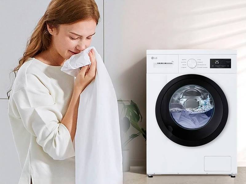 Lavadora LG F4A10S8NWK - Programa delicado lavado a mano Lavadora LG F4A10S8NWK Programa delicado lavado a mano