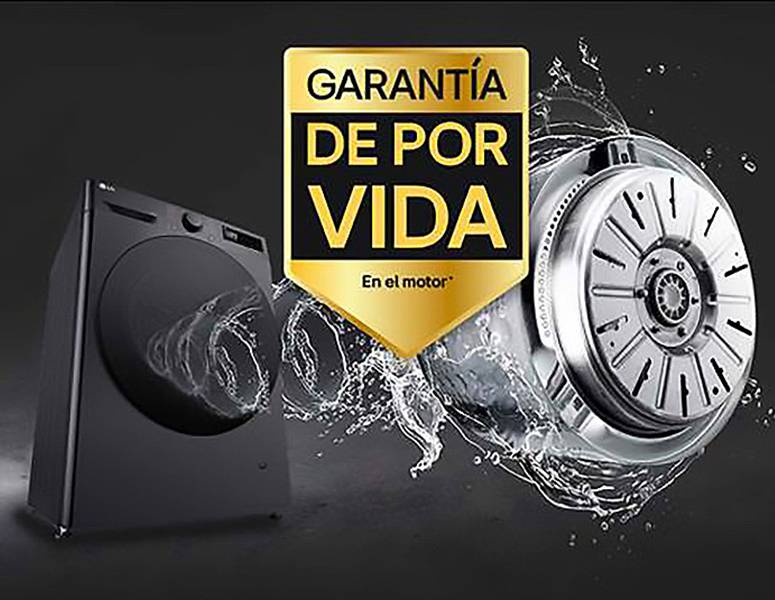 Lavadora secadora LG F4DR6009AGM - Lavadoras LG con garantía de por vida en el motor Lavadora secadora LG F4DR6009AGM Lavadoras LG con garantía de por vida en el motor