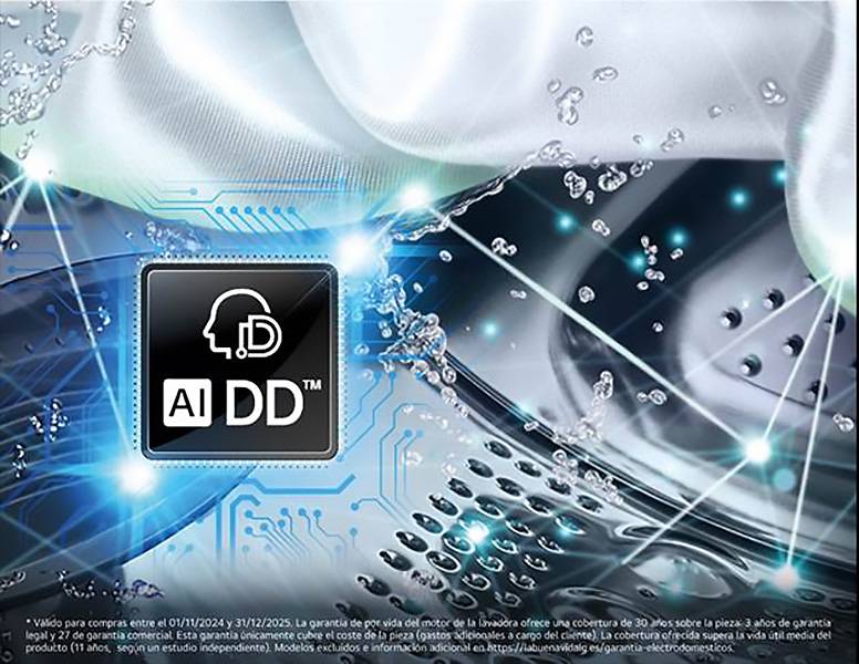 Lavadora secadora LG W4X1085NWH - Lavadoras con Inteligencia Artificial AI DD™ Lavadora secadora LG W4X1085NWH Lavadoras con Inteligencia Artificial AI DD™