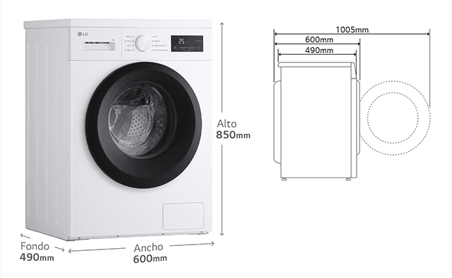 Lavadora LG F4A1009NWK Lavadora LG F4A1009NWK