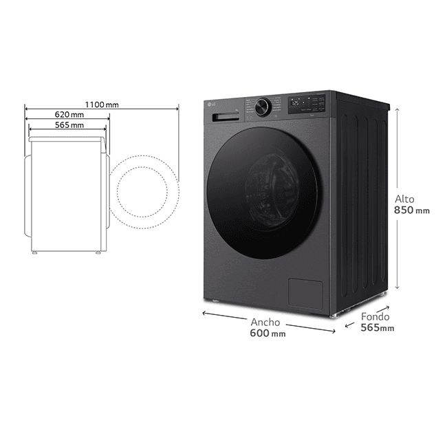Lavadora LG F4X5009TBB Lavadora LG F4X5009TBB