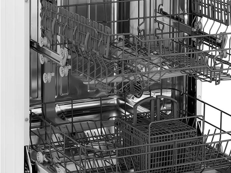 Lavavajillas LG DF030FW Cuba de acero inoxidable