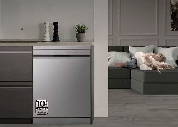 Lavavajillas LG DF243FW Silencioso, eficiente y fiable