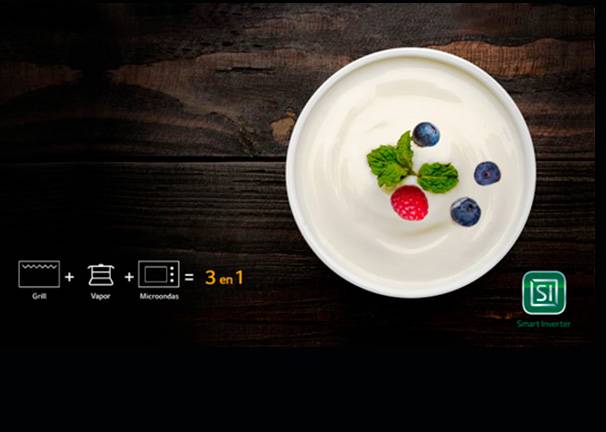 Microondas LG MH6336GIH - Máxima higiene y limpieza interior Microondas LG MH6336GIH Máxima higiene y limpieza interior