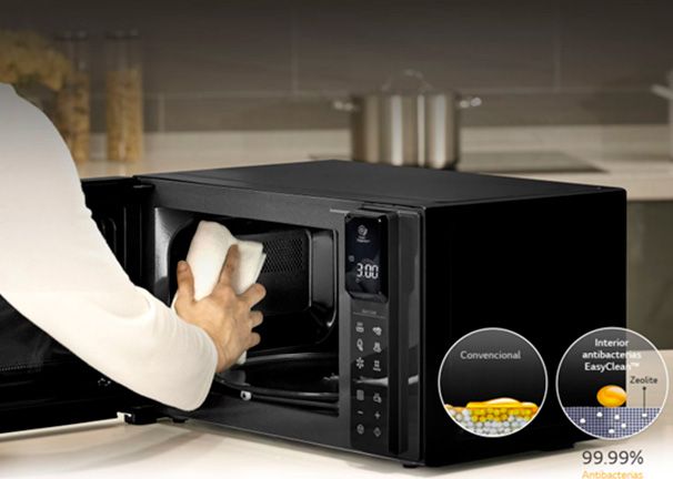 Microondas LG MH6336GIH Máxima comodidad de uso