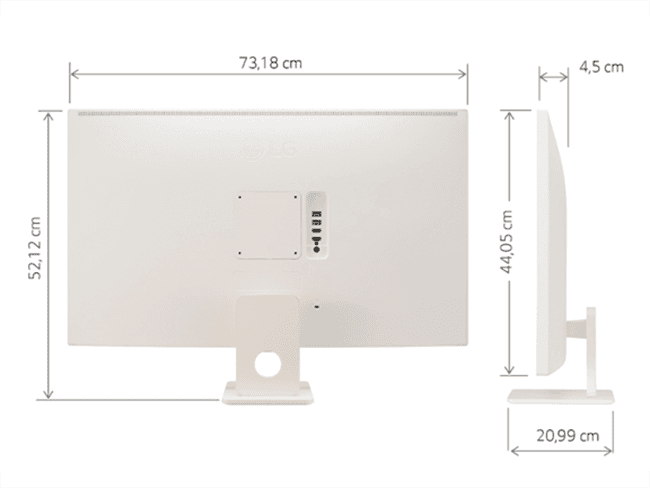 Monitor de gaming LG 32SR50F-W 32'' Monitor de gaming LG 32SR50F-W 32''