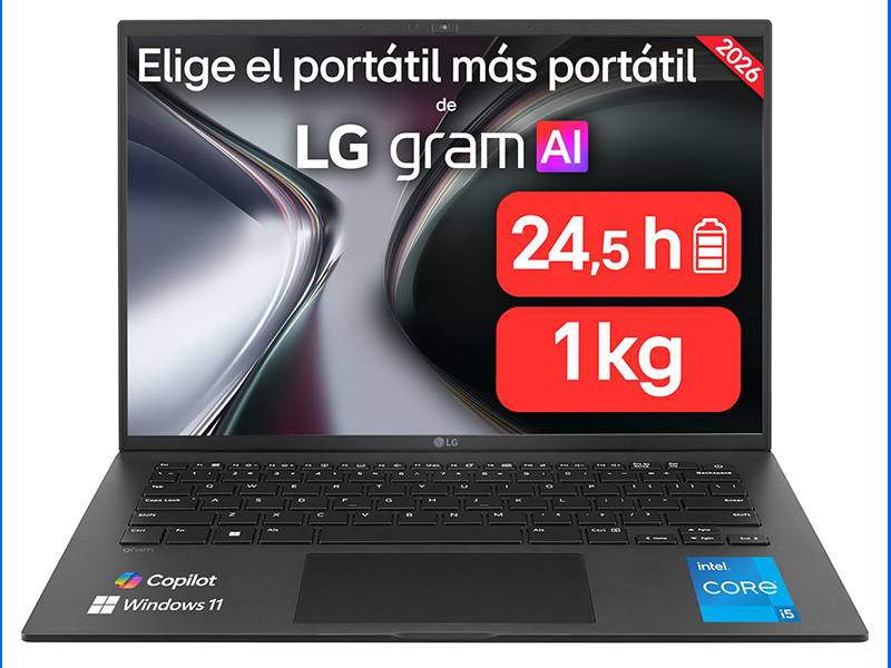 Portátil LG gram 14 i5 8 GB, 256 GB Avisos legales