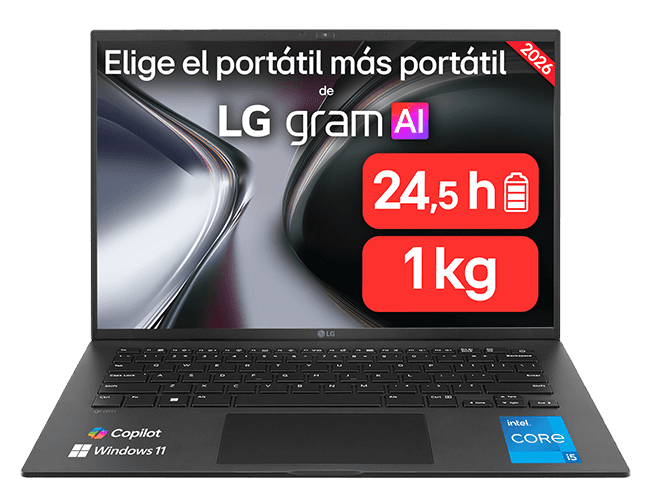 Portátil LG gram 14 i5 8 GB, 256 GB