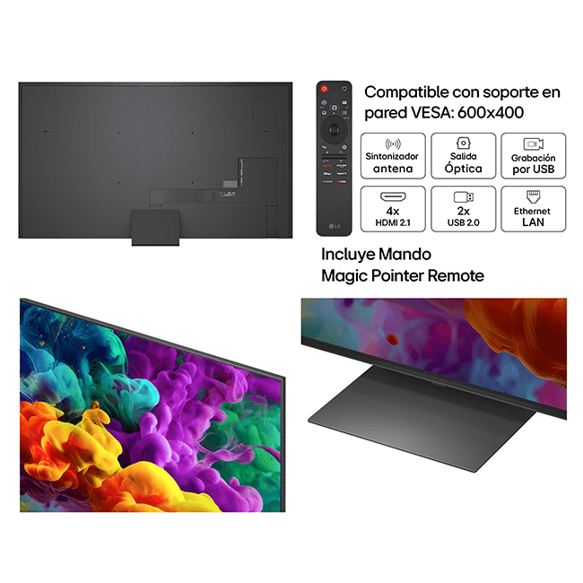 Smart TV LG 100QNED87B6 100'' Smart TV LG 100QNED87B6 100''