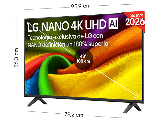 Smart TV LG 43NU850B6LA 43'' Smart TV LG 43NU850B6LA 43''