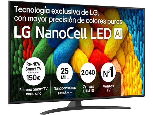 Smart TV LG 55NANO81A6A 55'' Smart TV LG 55NANO81A6A 55''