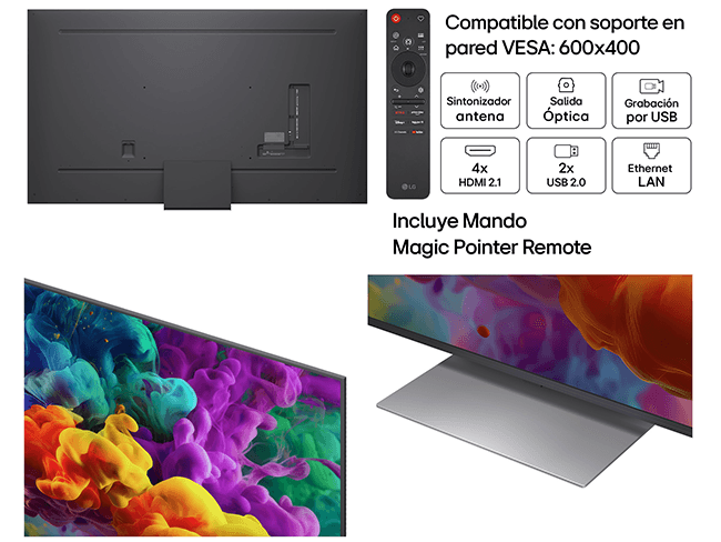 Smart TV LG 65QNED87B6A 65'' Smart TV LG 65QNED87B6A 65''