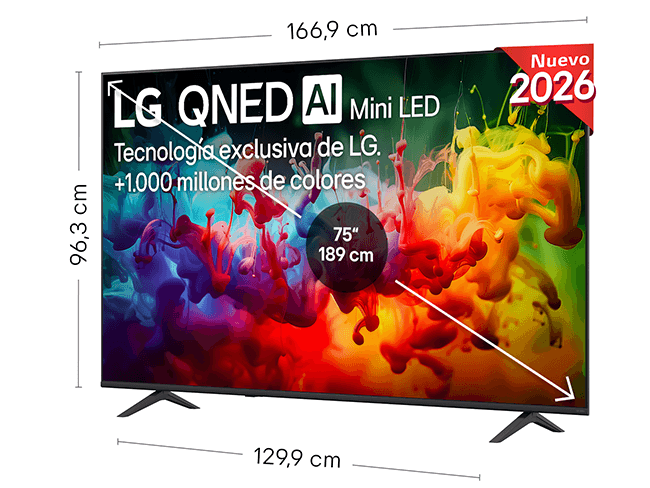 Smart TV LG 65QNED72B6B 65'' Smart TV LG 65QNED72B6B 65''