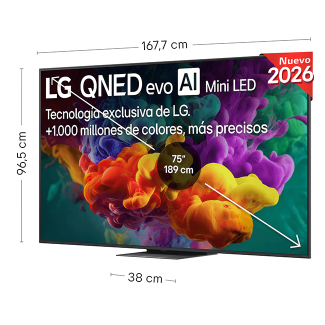 Smart TV LG 75QNED87B6A 75'' Smart TV LG 75QNED87B6A 75''