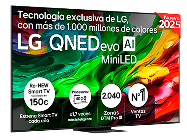 Smart TV LG 86QNED86A6A 86'' Smart TV LG 86QNED86A6A 86''