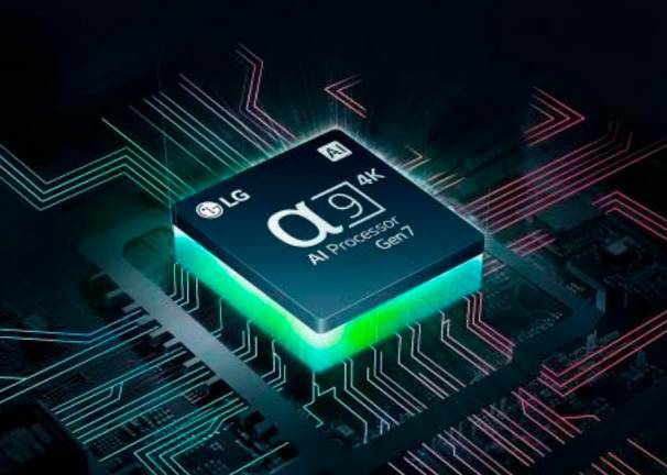LG OLED65C46LA Procesador de Mayor Potencia 4K α9 Gen7 con IA