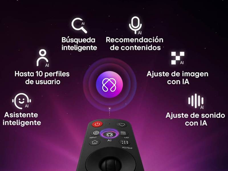 Smart TV LG OLED55C66LB 55'' - Diseño ultrafino que se integra en tu decoración Smart TV LG OLED55C66LB 55'' Diseño ultrafino que se integra en tu decoración