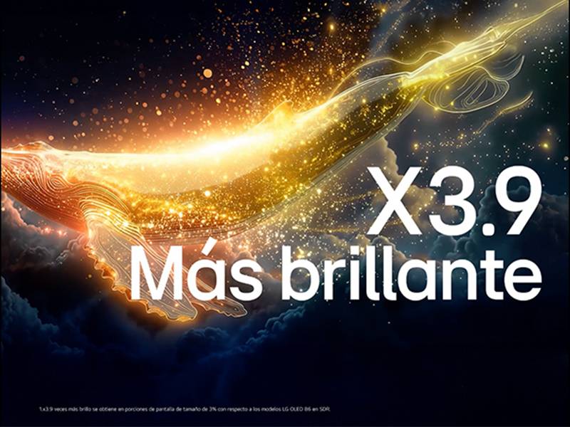 Smart TV LG OLED55G68LW 55'' - Más brillante que nunca. Hasta x3.9 veces más brillo Smart TV LG OLED55G68LW 55'' Más brillante que nunca. Hasta x3.9 veces más brillo
