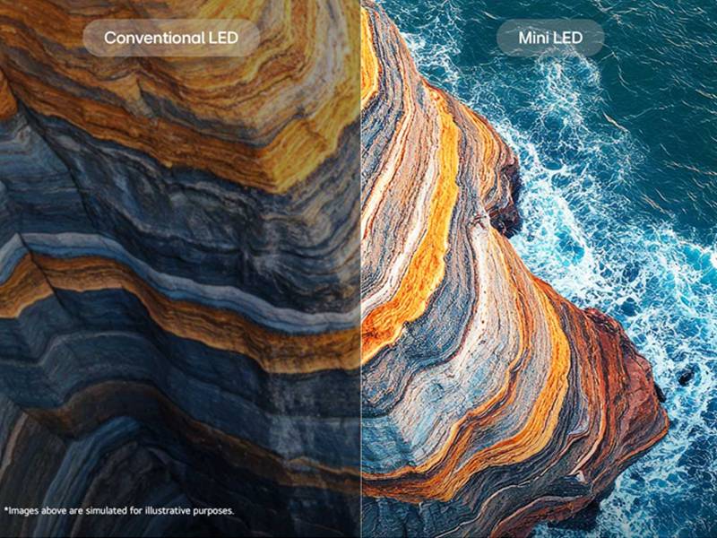 LG 55QNED72B6B - Alto contraste y brillo en la imagen LG 55QNED72B6B Alto contraste y brillo en la imagen