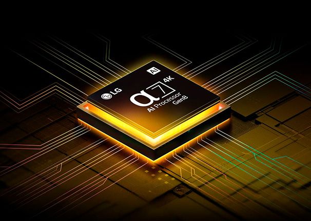 LG 65QNED80A6A precio. Procesador potente con IA