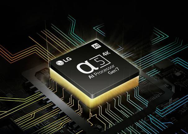 Smart TV LG 65QNED80T6A 65'' - Procesador potente 4K α5 Gen7 con IA Smart TV LG 65QNED80T6A 65'' Procesador potente 4K α5 Gen7 con IA