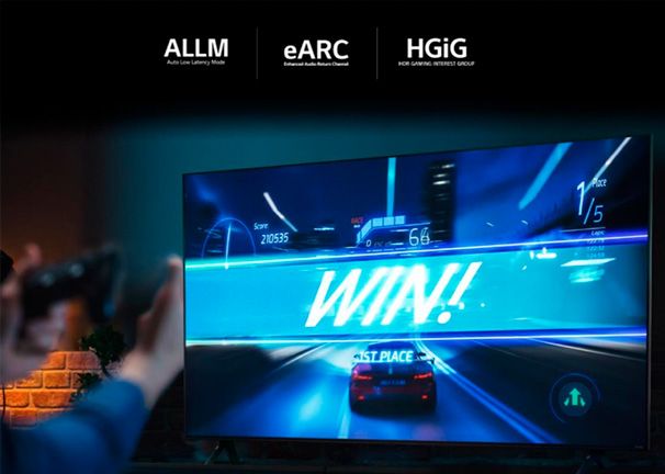 LG 75QNED80T6A Funciones gaming