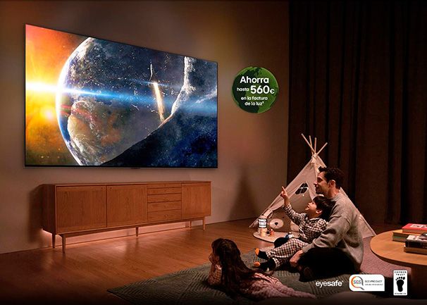 LG 86QNED86A6A Elige tecnología eficiente que cuida de ti y del planeta