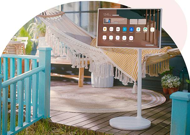 LG StanbyME El único Smart TV portátil y táctil que te acompaña donde estés