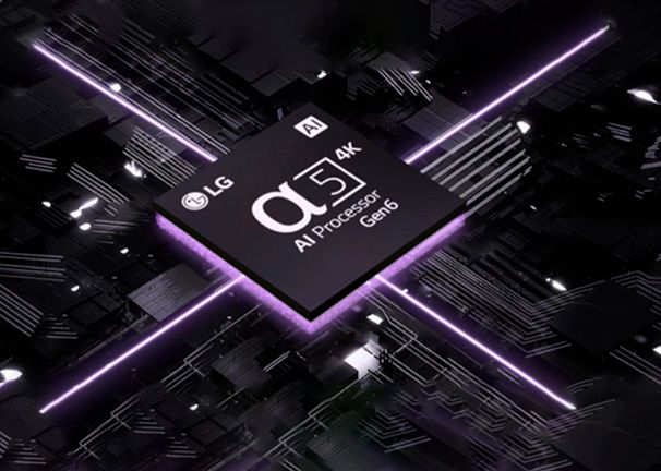 LG 43UR78 precio. Procesador 4K α5 Gen6 con IA