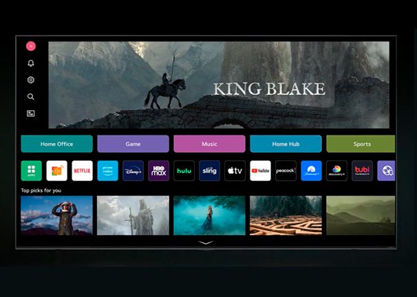 LG 43UR78 reacondicionado Ecosistema abierto e inteligente (ThinQ) & webOS