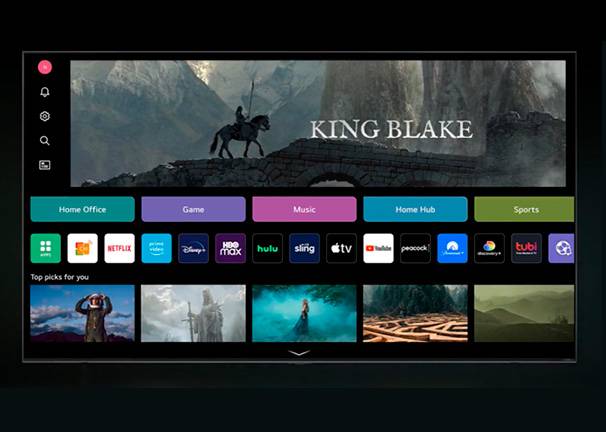 Smart TV LG 43UR78 43'' - Ecosistema abierto e inteligente (ThinQ) & webOS Smart TV LG 43UR78 43'' Ecosistema abierto e inteligente (ThinQ) & webOS
