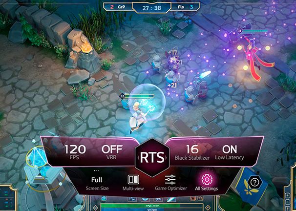 LG 43UR78 precio. Funciones gaming