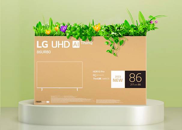Smart TV LG 43UR78 43'' - Sostenibilidad Smart TV LG 43UR78 43'' Sostenibilidad