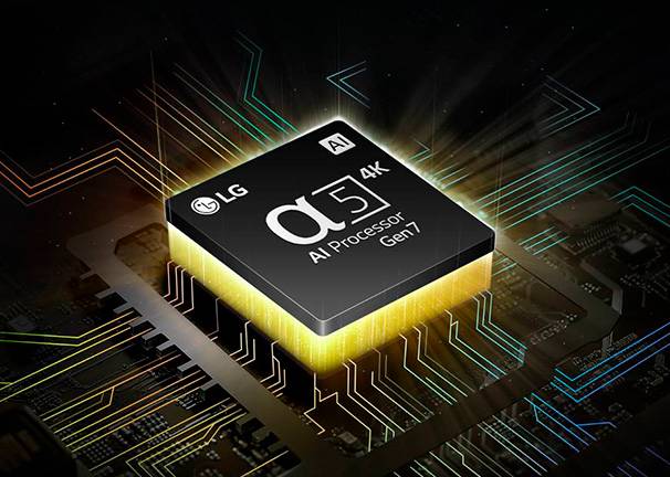 LG 43UT81006LA reacondicionado Procesador 4K α5 Gen6 con IA