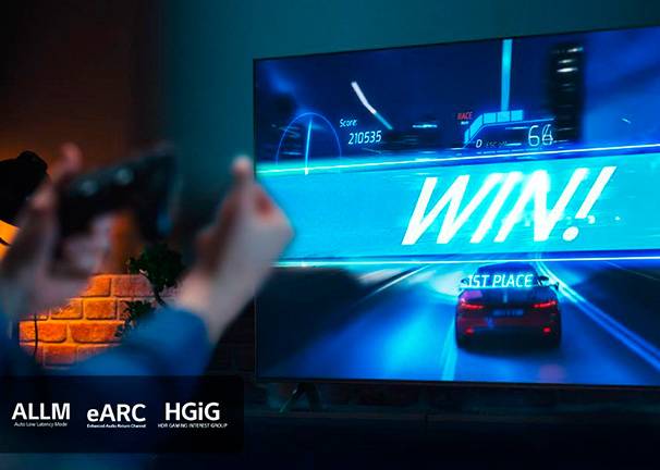 LG 43UT81006LA reacondicionado Funciones gaming